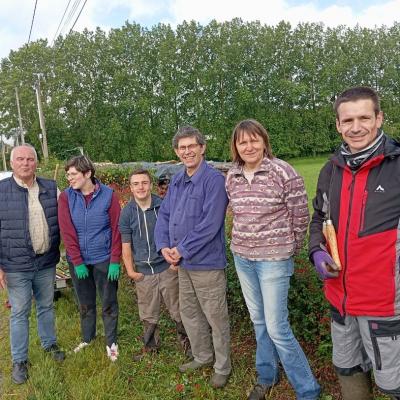 Partenariat avec les jardiniers de la commune d'Orsennes